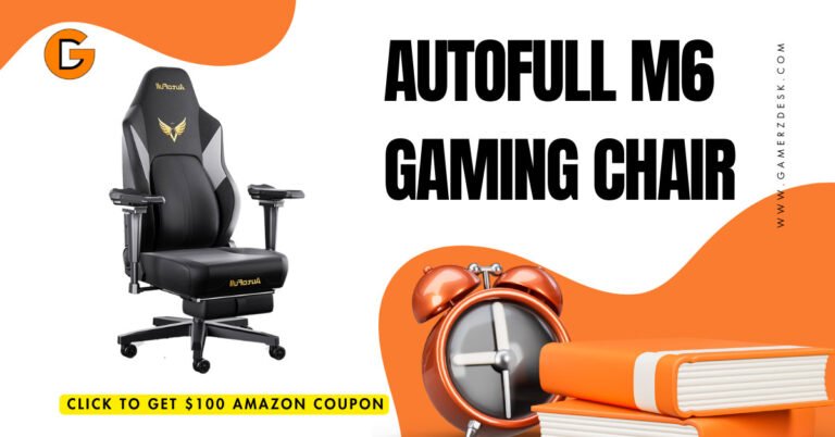 AutoFull M6 Gaming Chair - Ergonomic, Heated, and Adjustable for Ultimate Comfort